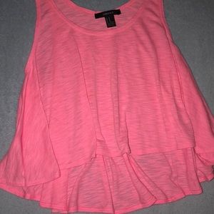Hot pink swing top